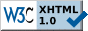 正当なXHTML 1.0 Strictです!!!